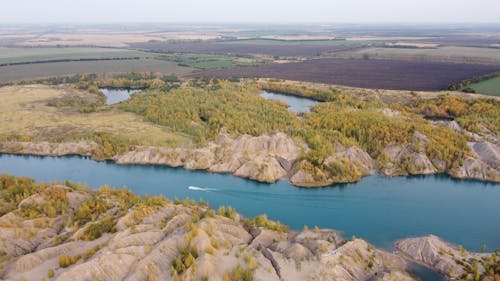 Aerial Shot of a Landscape