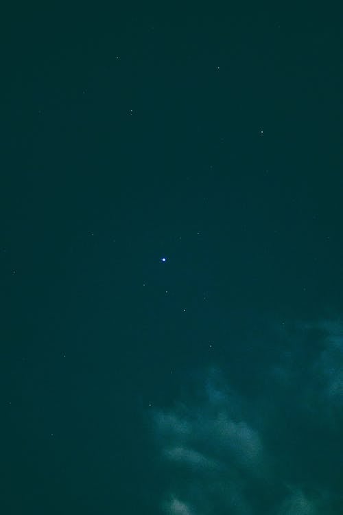 Kostenloses Stock Foto zu astrofotografie, blauer himmel, konstellation