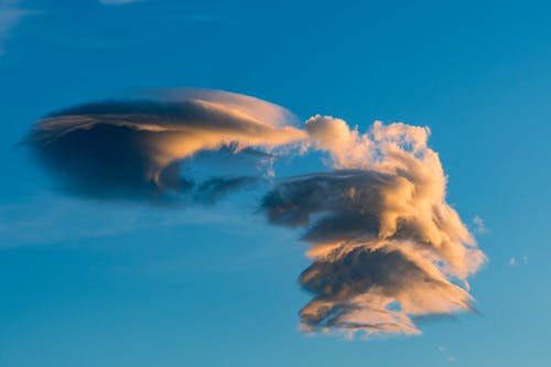 Scenic View of Clouds in the Blue Sky