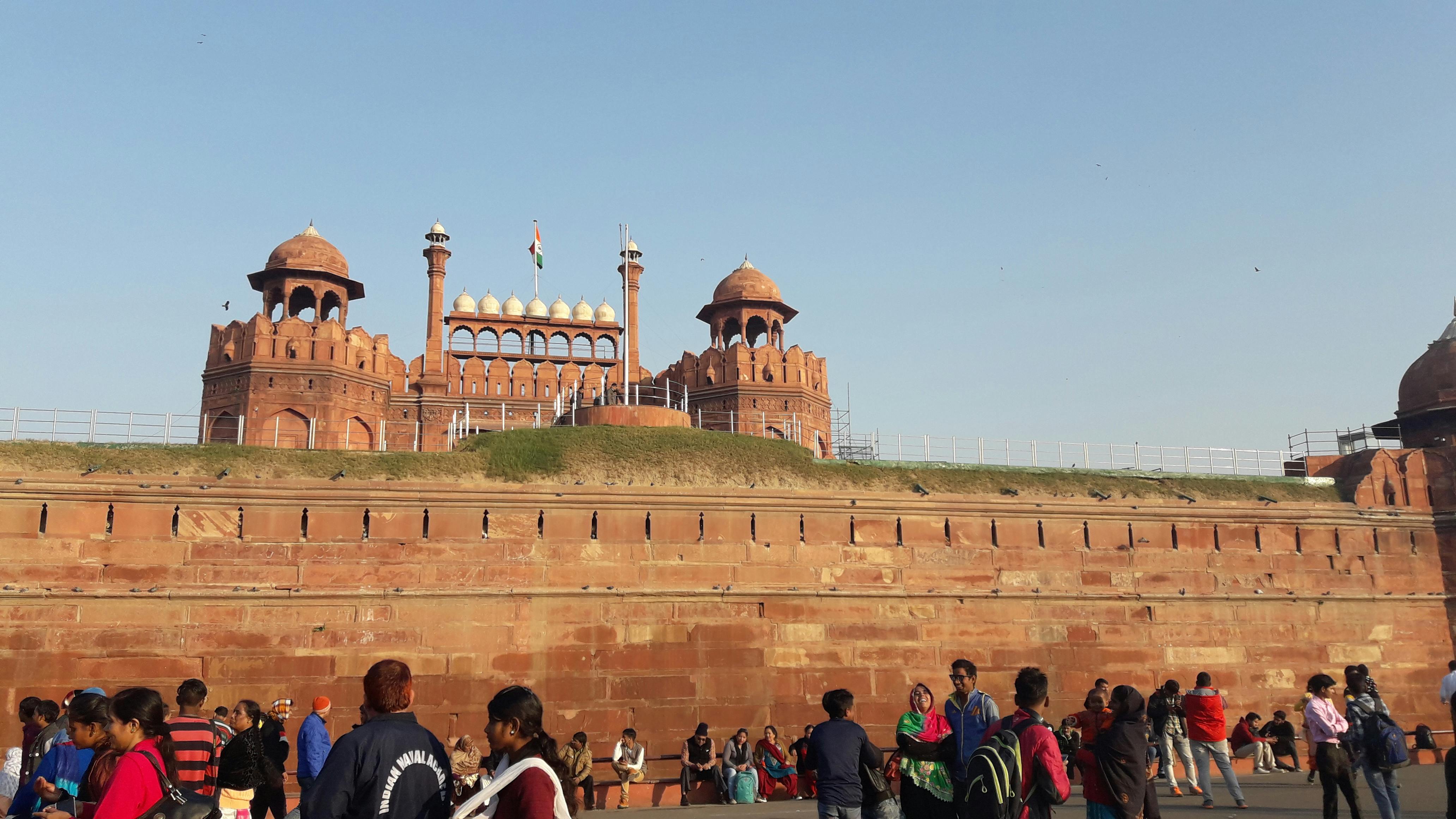 Free stock photo of india, red fort