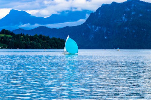 Sailing Boat on Body of Water