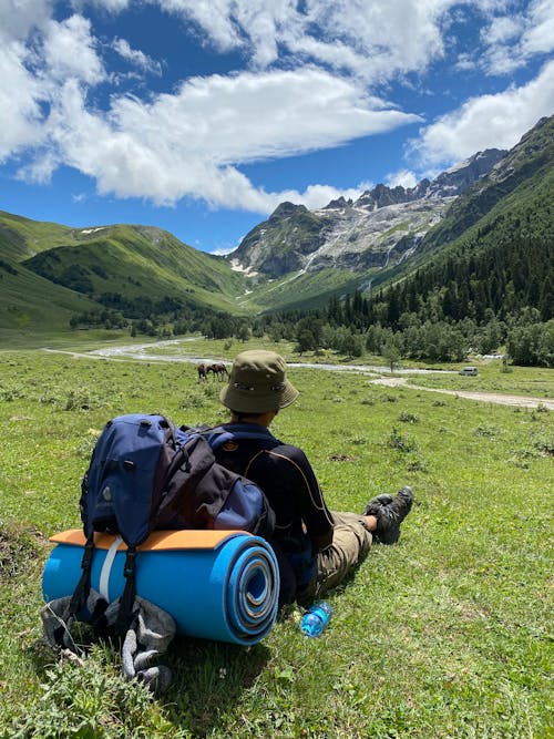 Δωρεάν στοκ φωτογραφιών με backpacker, αναψυχή, βουνό