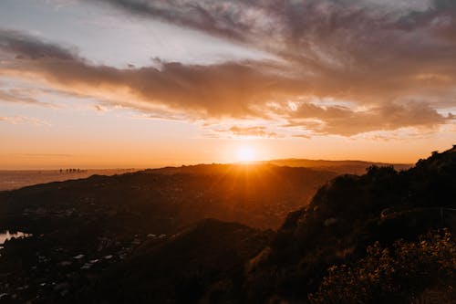 A View of a Scenic Sunset