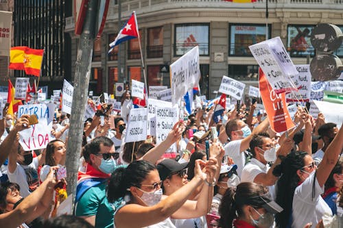 Foto stok gratis aktivis, bendera, bendera kuba