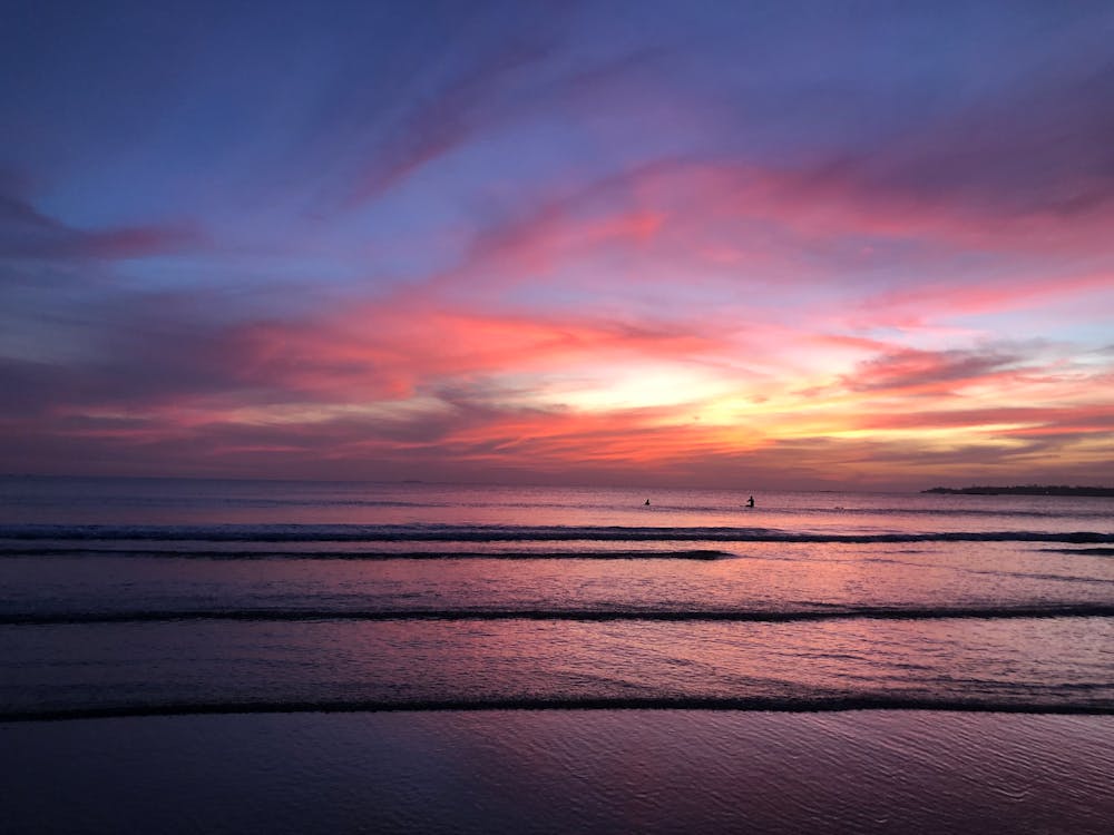 Základová fotografie zdarma na téma horizont, mávání, moře