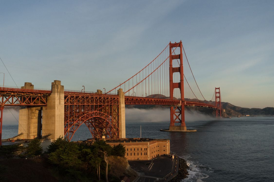 Beautiful Golden Gate Bridge in San Francisco California · Free Stock Photo