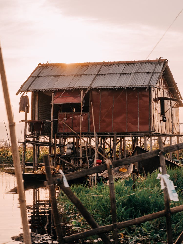 House On Stilts Nera River