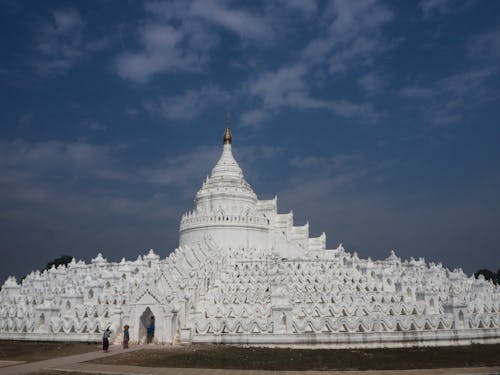 The Hsinbyume Pagoda in Min Kun Myanmar