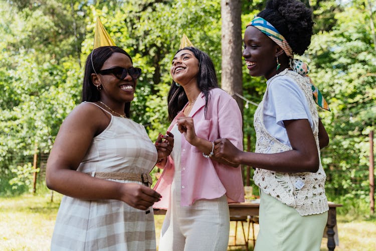 Women Dancing At The Party