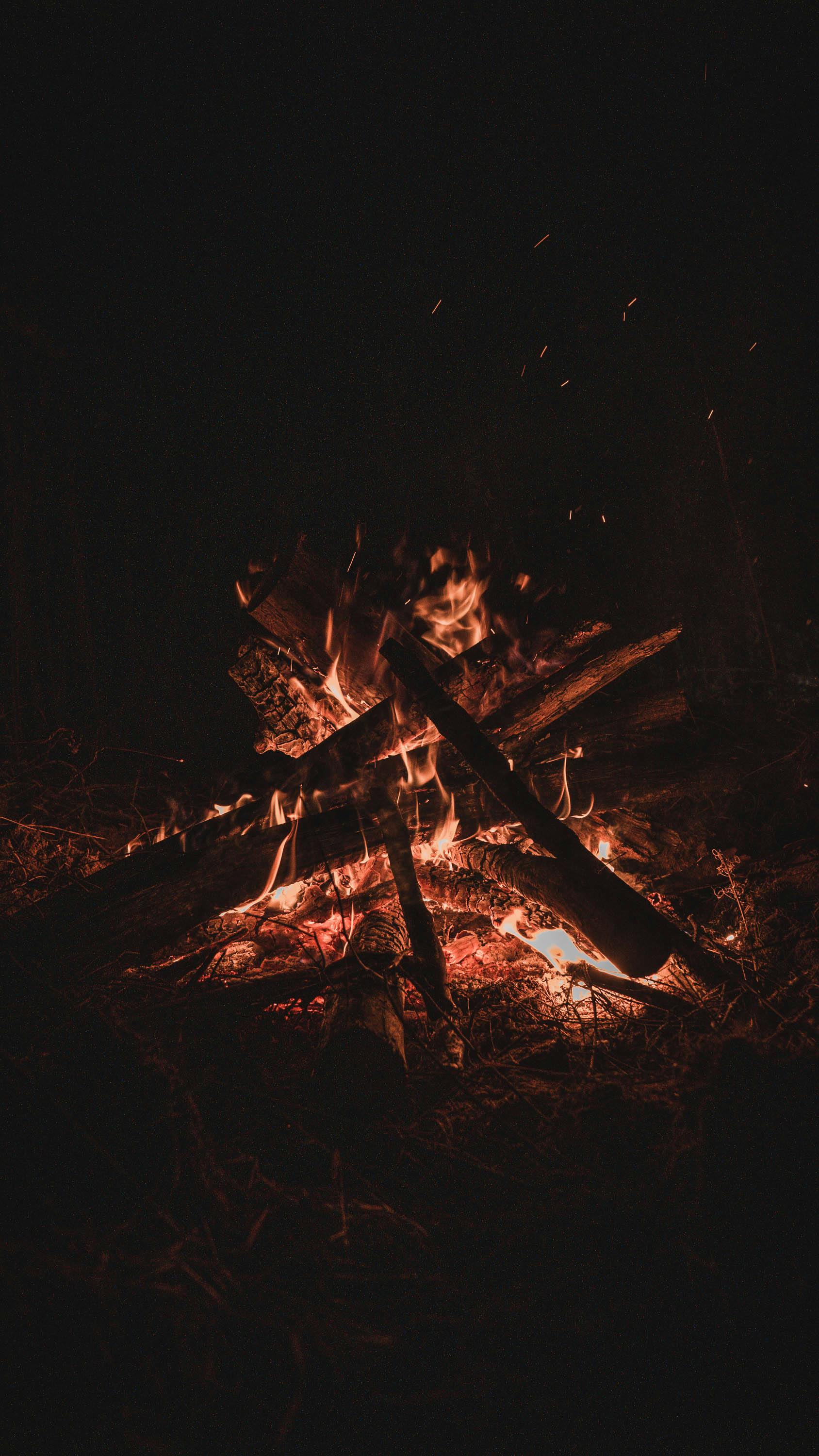 Photo of a Burning Building · Free Stock Photo