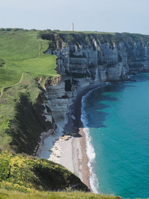 Cliff by the Ocean