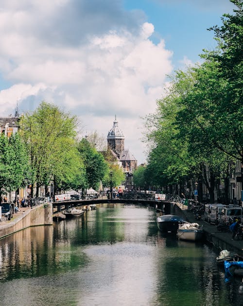 Foto profissional grátis de água, Amsterdã, barcos