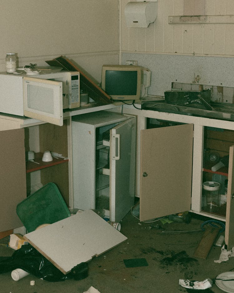 Dirty Abandoned Kitchen