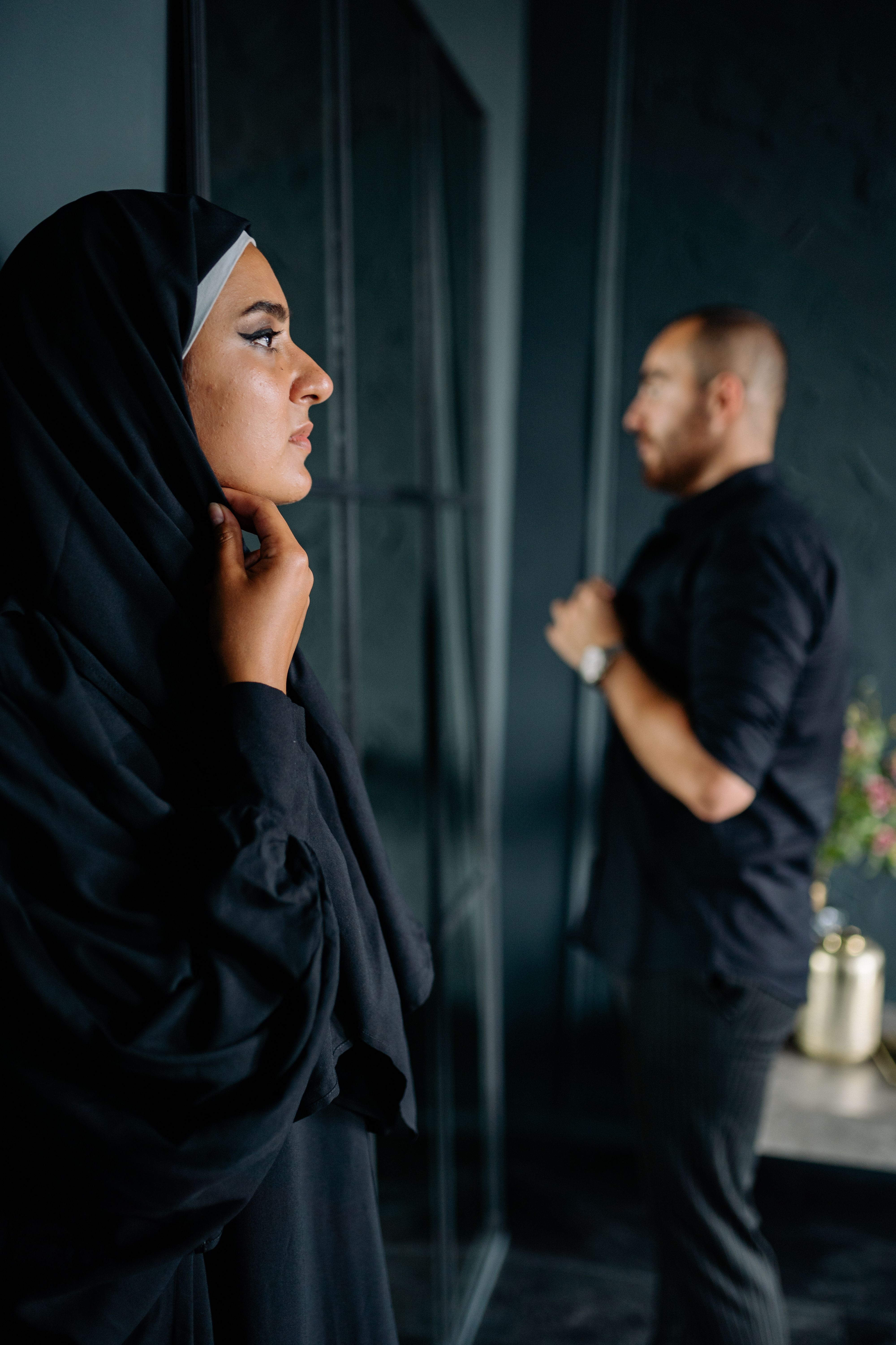 A Woman in Black Hijab · Free Stock Photo