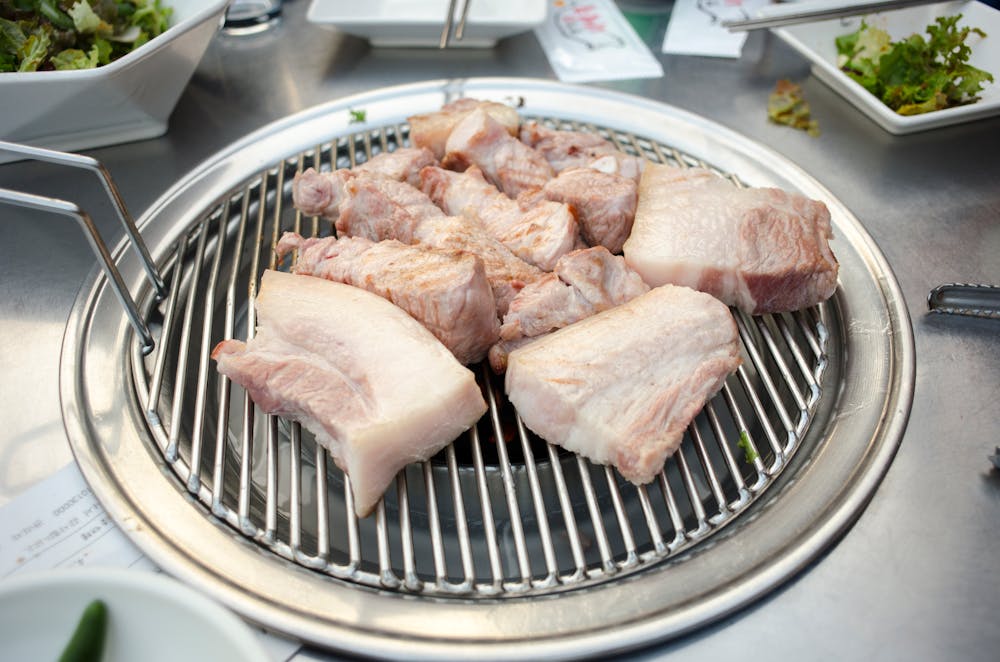 Samgyeopsal (Grilled Pork Belly)