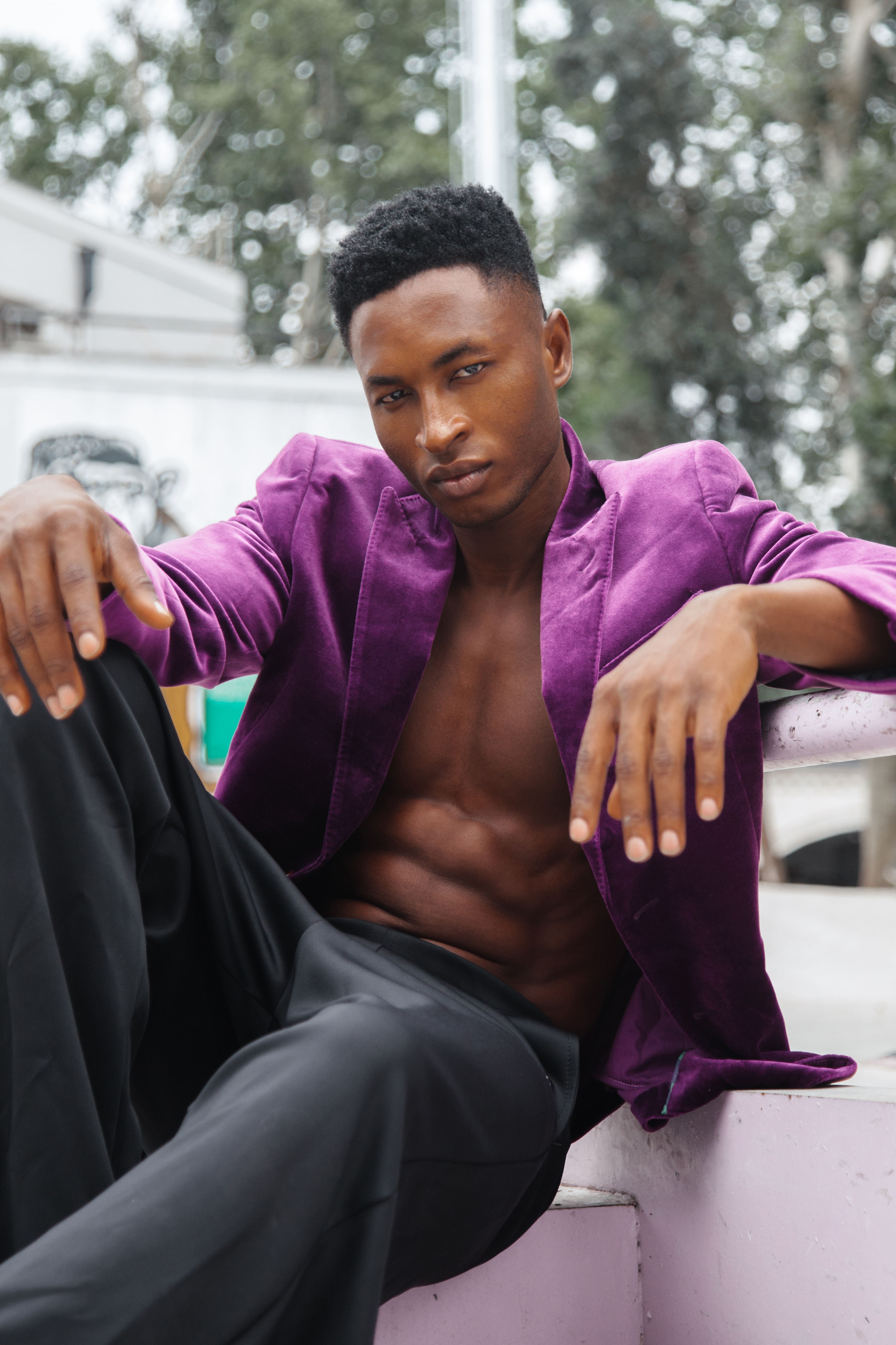 A Man Flexing his Muscle · Free Stock Photo
