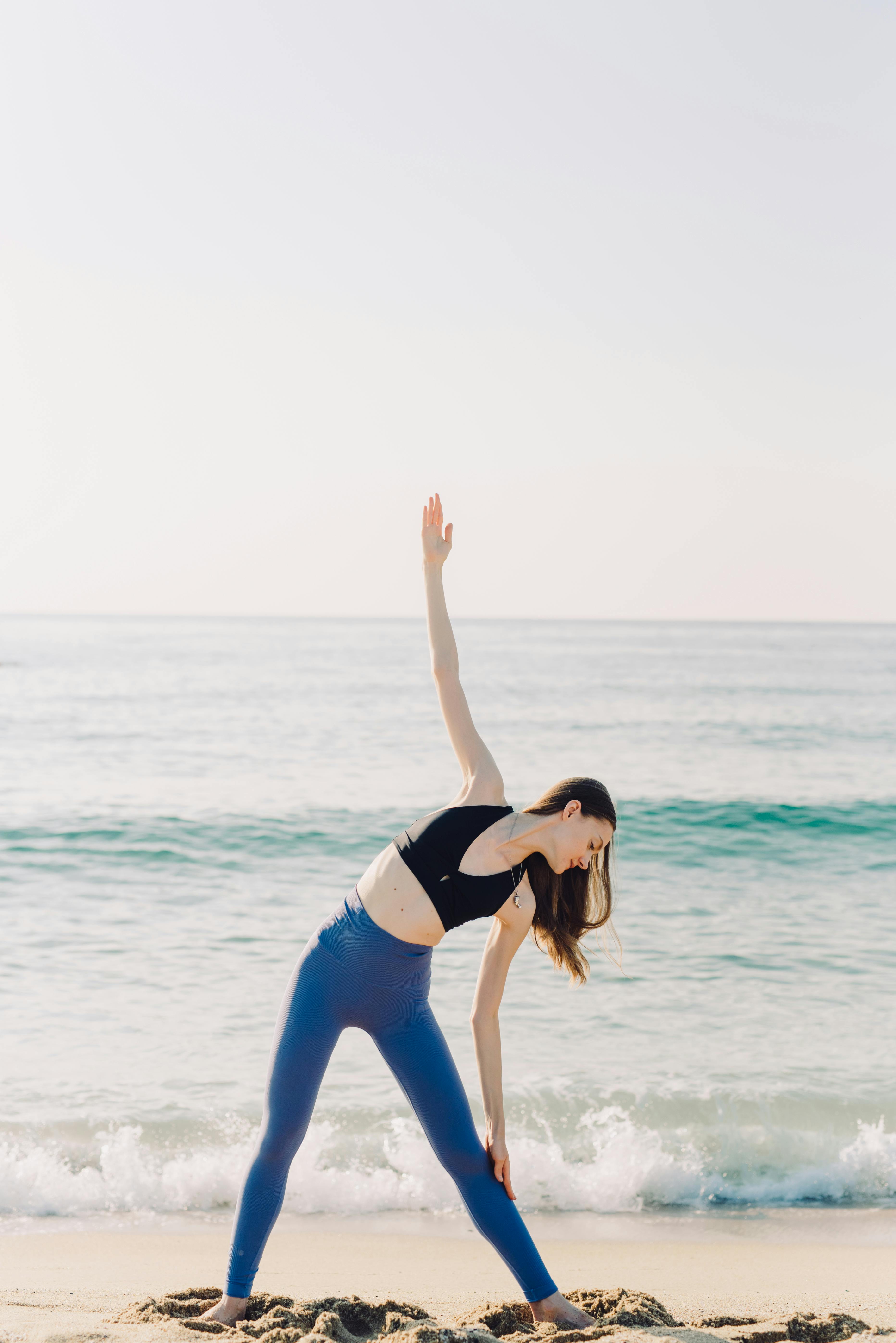 Beach Yoga Poses Photos, Download The BEST Free Beach Yoga Poses Stock