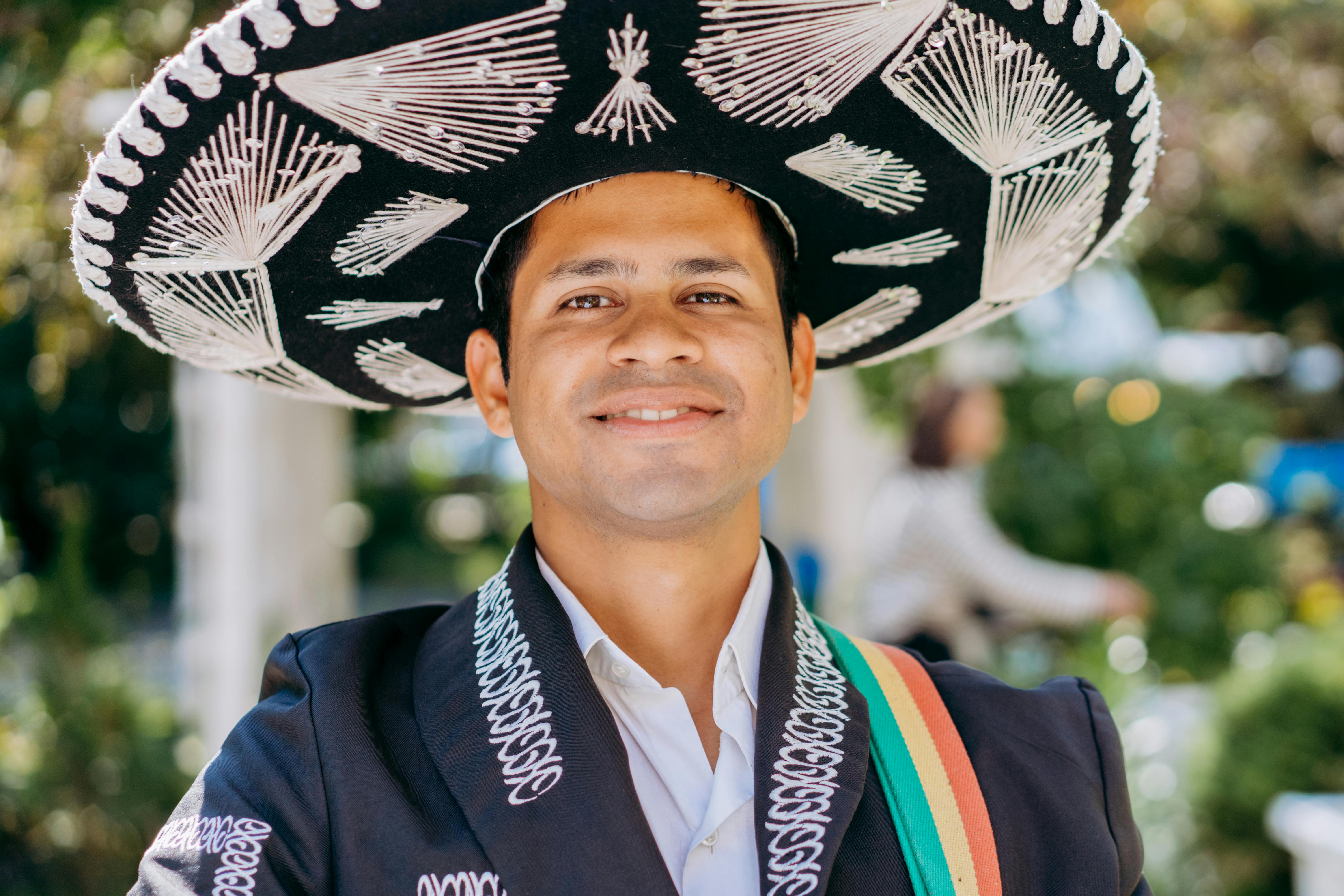 A Man Wearing a Sombrero · Free Stock Photo