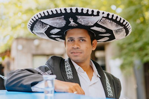Kostnadsfria Kostnadsfri bild av hatt, man, mexikansk Stock foto