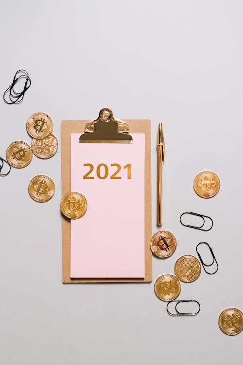 Gratis lagerfoto af 2021, år, bitcoins