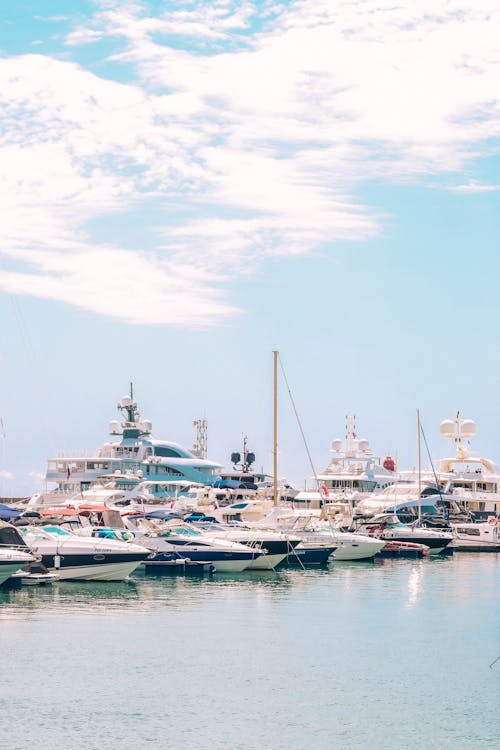 White Yachts on the Port