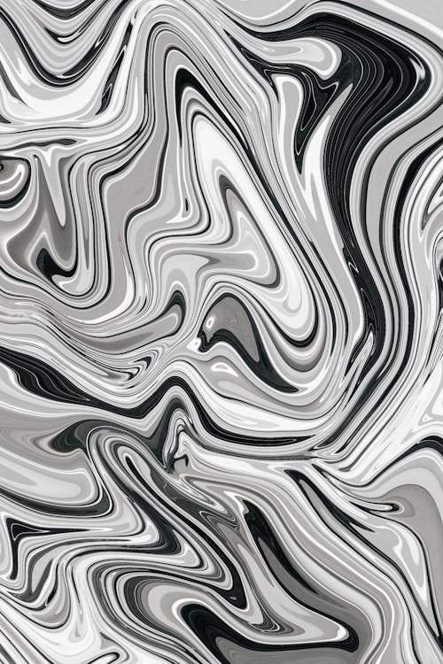 Free Close-Up Shot of an Acrylic Painting Stock Photo