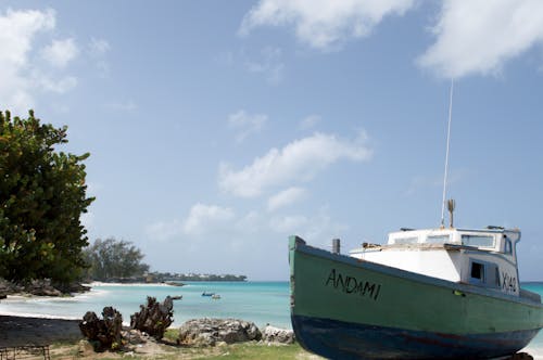 Free stock photo of barbados, blue sky, blue water