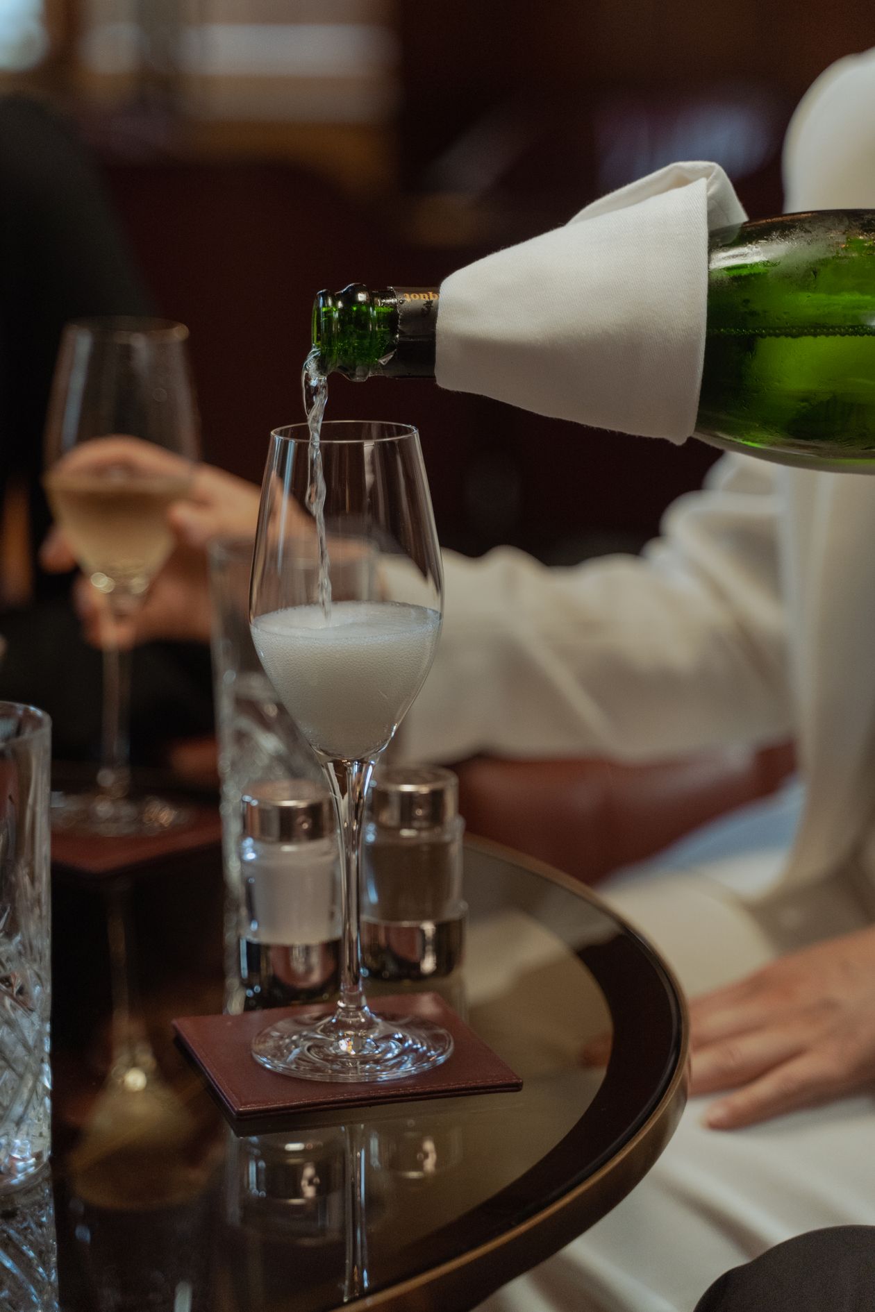 2021 Tannin Ridge Pinot Grigio poured into a glass