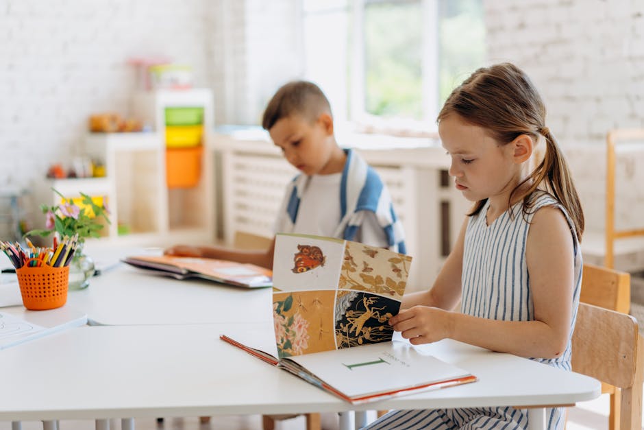 Children reading books - what is the foundation of literacy