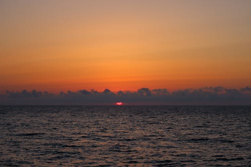 Kostnadsfri bild av gryning, gyllene timmen, hav