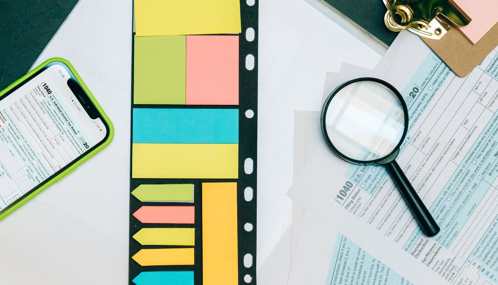 Tax accounting schedules and rollforward workings under review