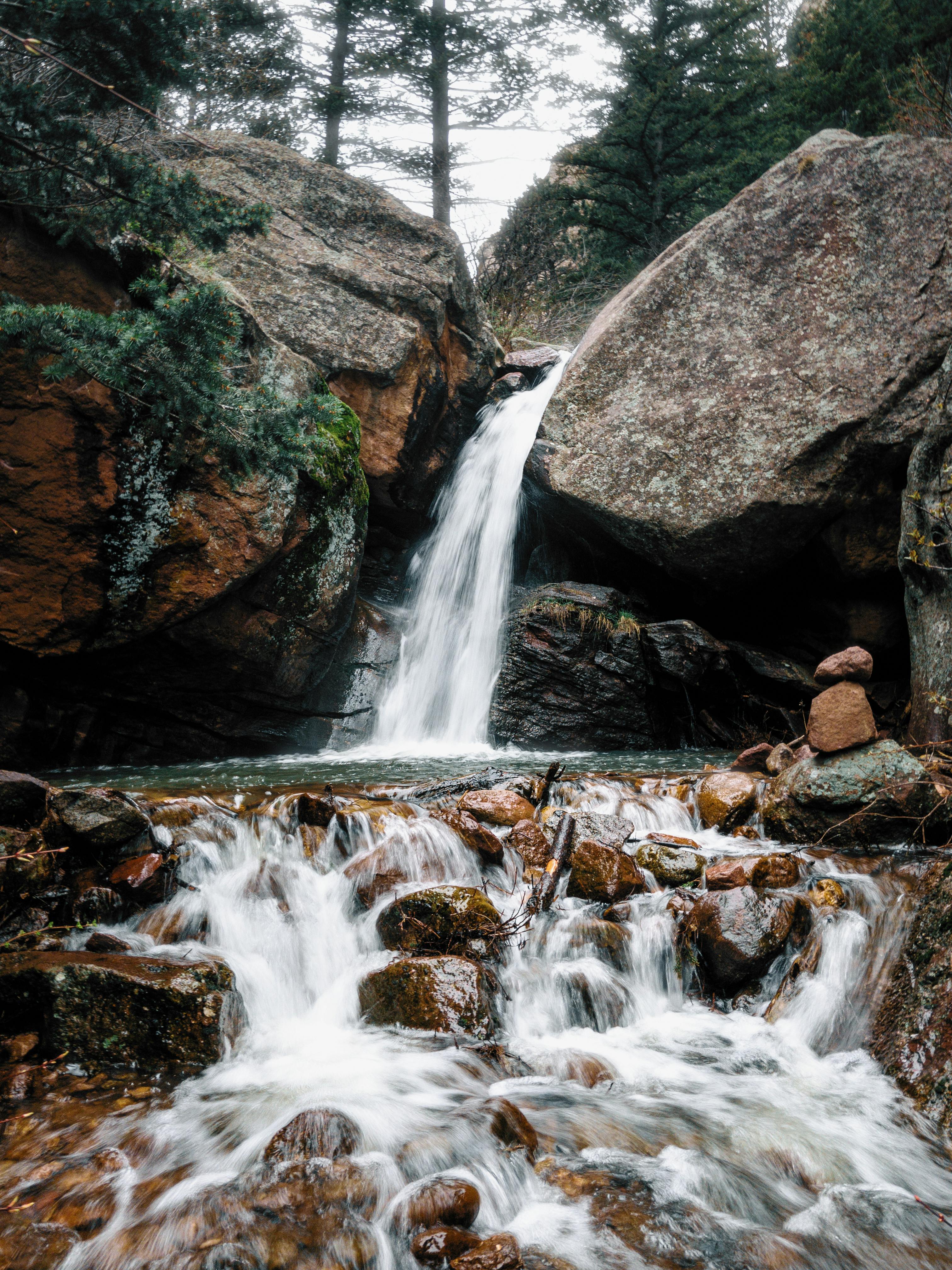 waterfalls in the forest