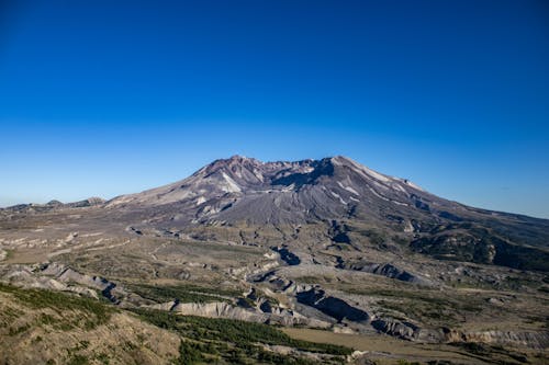 Foto stok gratis daerah skamania, fotografi udara, gunung