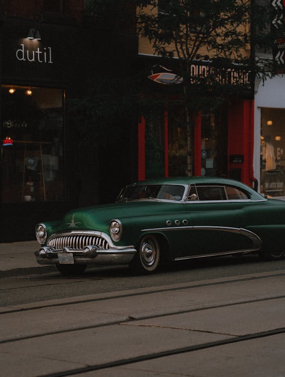 Vintage Car on Street