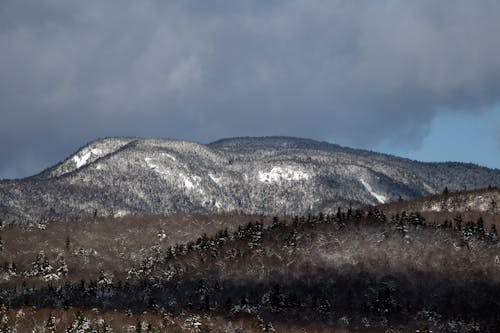 Gray and Brown Mountain