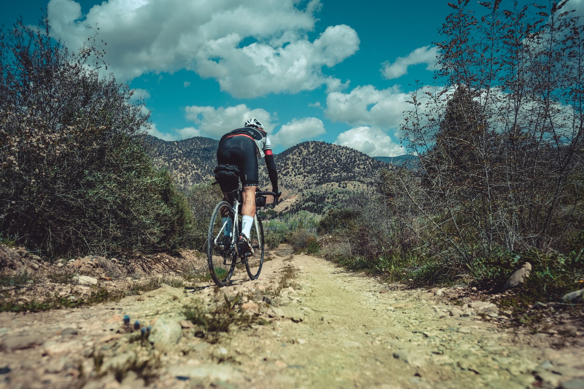 Testing endurance on the steep slopes of Mt. Kenya
