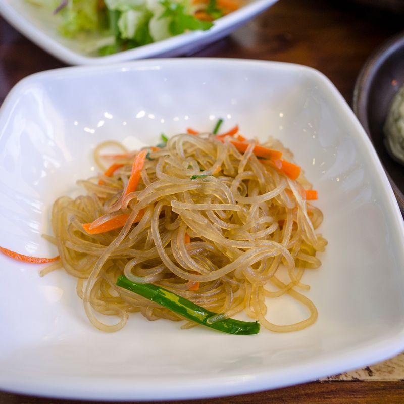 Japchae (Korean Sweet Potato Noodle Stir-Fry)
