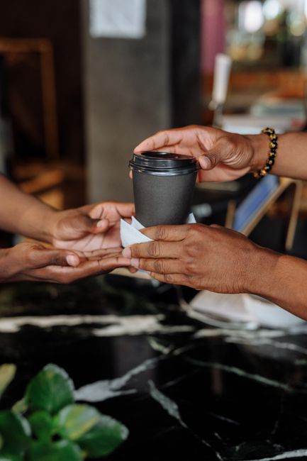 americano coffee cup takeout