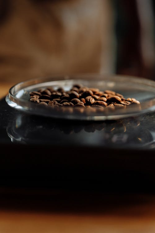 Kostnadsfria Kostnadsfri bild av kaffebönor, koffein, närbild Stock foto