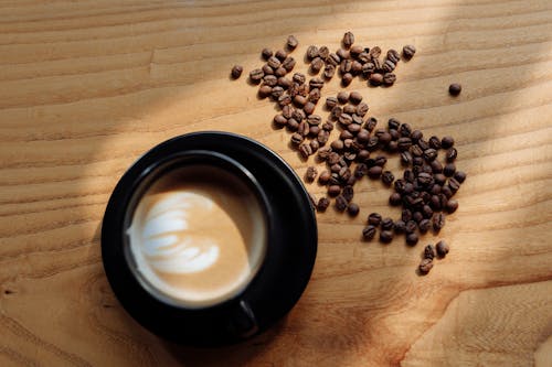 Gratis lagerfoto af cappuccino, drink, fra oven Lagerfoto