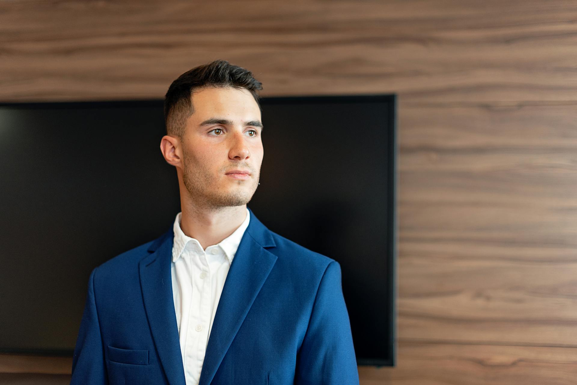 Photo of a Businessman in a Suit