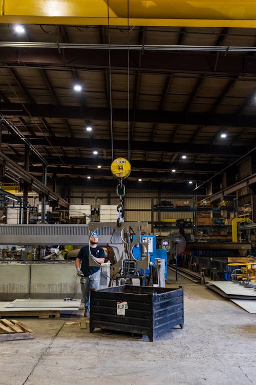 Machinery in a Factory 