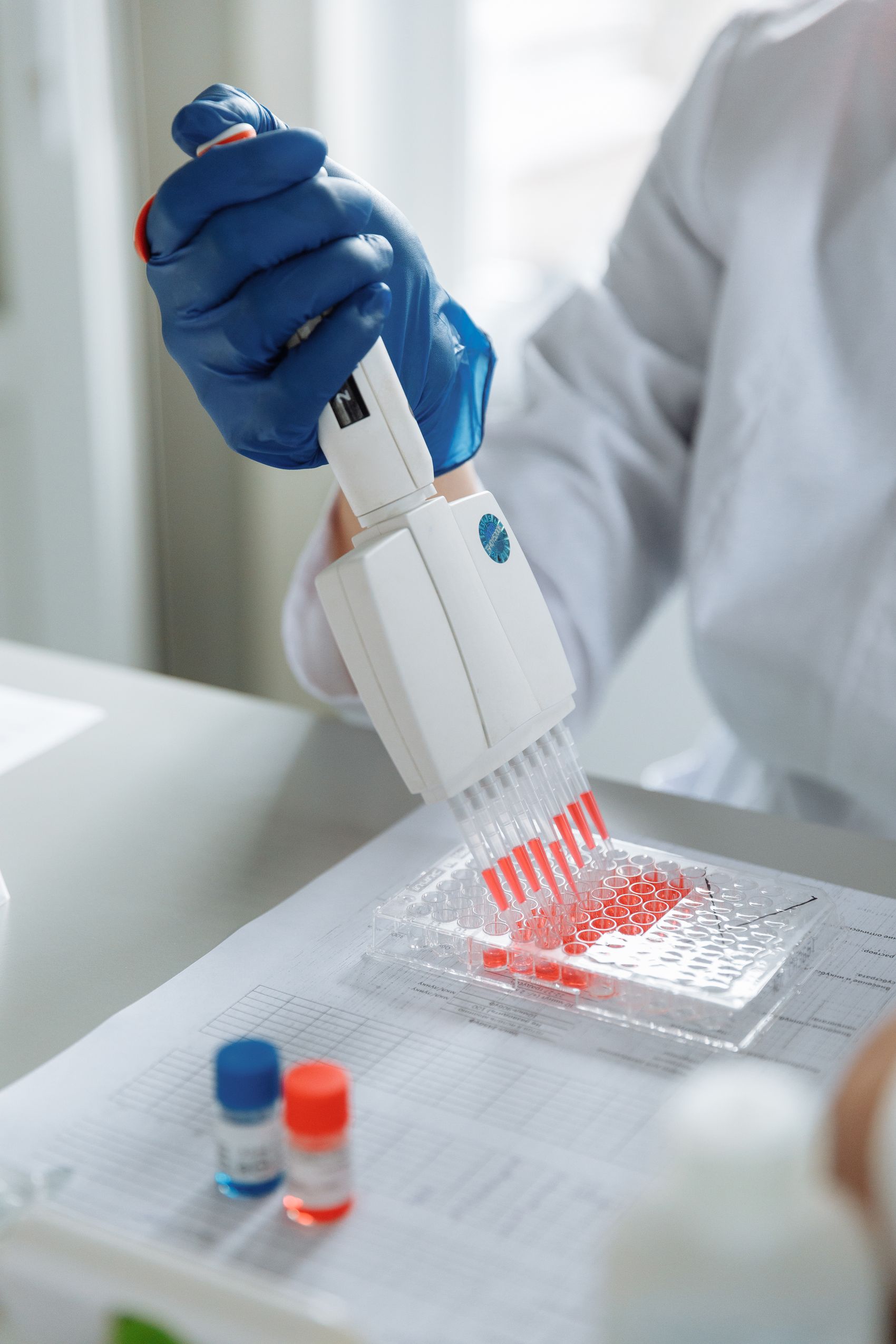 Molecular laboratory liquid handling workflow