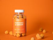 Turmeric and Ginger Gummies In Plastic Bottle