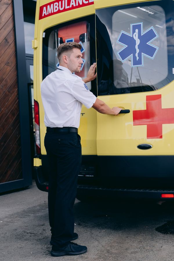 Medical transportation van