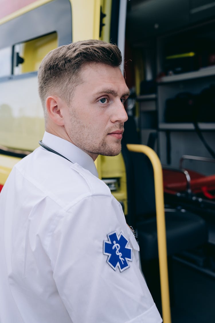  A Portrait Of A Paramedic