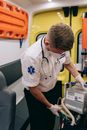 Free stock photo of adult, aid, ambulance