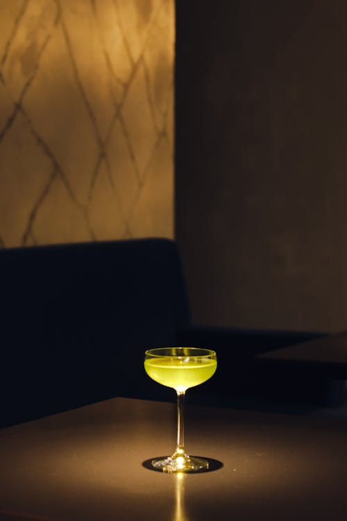 Free Cocktail Drink on the Table Stock Photo