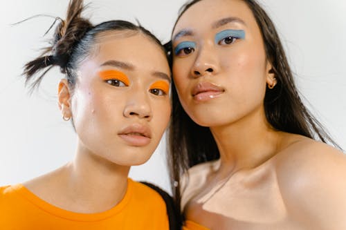 Kostenloses Stock Foto zu asiatische frauen, augen makeup, fashion