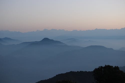Ücretsiz akşam karanlığı, dağlar, gün batımı içeren Ücretsiz stok fotoğraf Stok Fotoğraflar